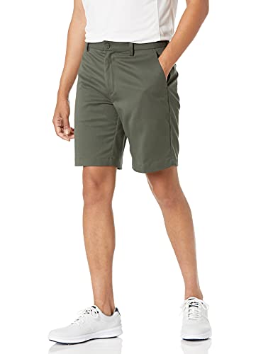 Photo 1 of Amazon Essentials Men's Slim-Fit Stretch Golf Short Polyester Blend Olive 36