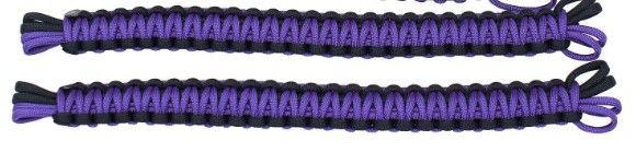 Photo 1 of BubbasGarageTv - Paracord Grab Handles for Jeep Wrangler JK (Purple)
