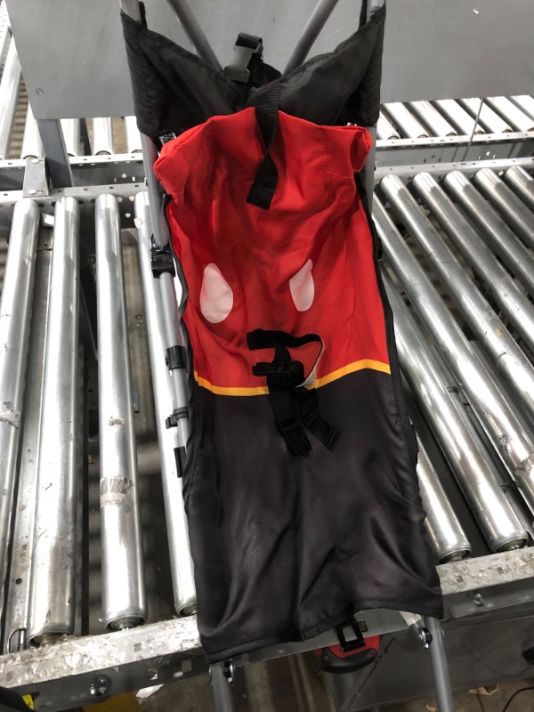 Photo 2 of *****missing visor*****Disney Baby Mickey Mouse Umbrella Stroller with Basket