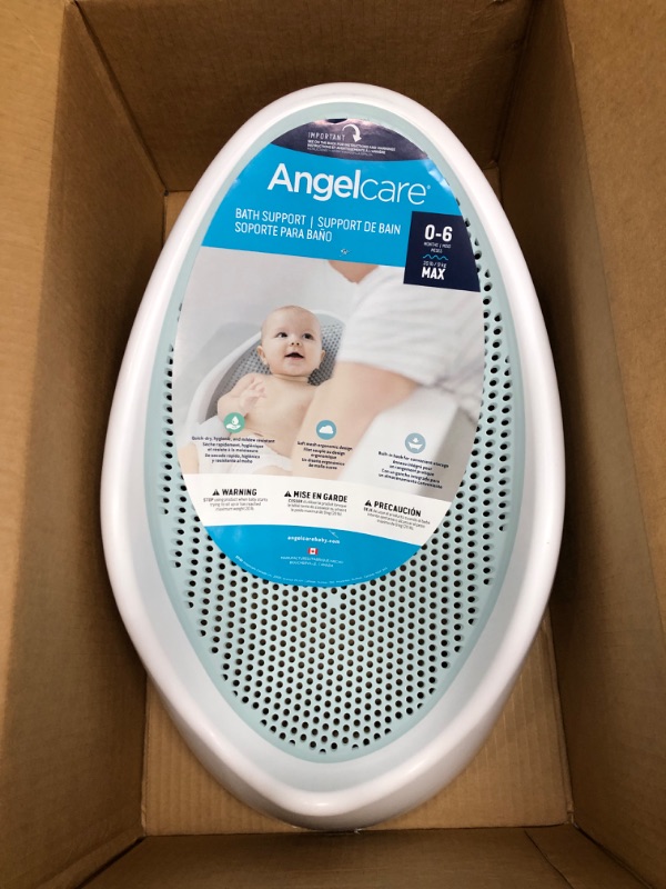 Photo 2 of Angelcare Baby Bath Support (Aqua) | Ideal for Babies Less than 6 Months Old