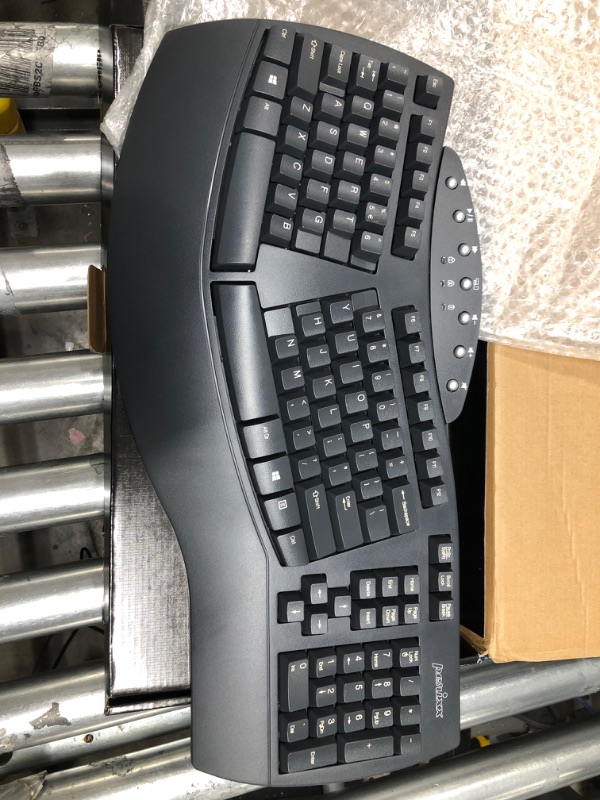 Photo 2 of Wireless Ergonomic Keyboard with Gel Wrist Rest Bundle