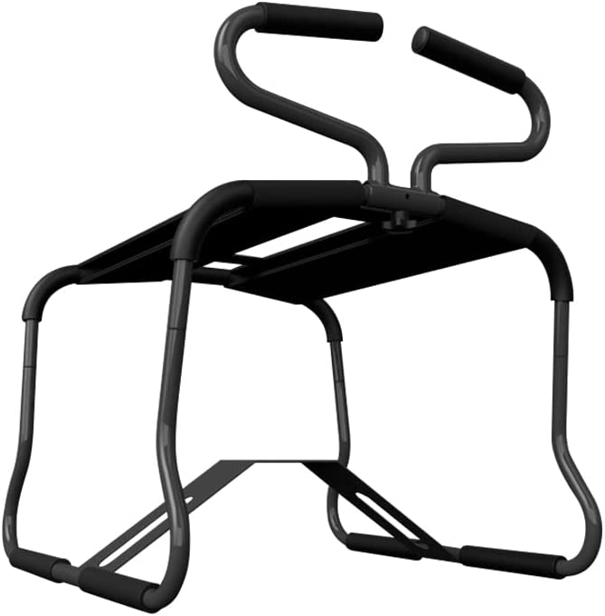 Photo 1 of *Missing Hardware-Parts* SOULNIGHT Sex Stool, Handrails Bouncing Mount Stool, Weightless Position Bouncer Chair, Stainless Steel Portable Elastic Chairs for Women Bathroom Bedroom Available, Can Hold up to 350 lbs
