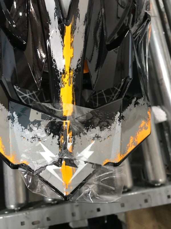 Photo 1 of 1Storm Adult Motocross Helmet ATV Dirt Bike BMX MX Downhill Mountain Helmet Track Style: JH601 Track Orange Small