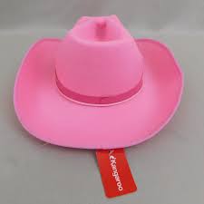 Photo 1 of mKangaroo Pink Studded Felt Cowboy Hat, Pink Cowgirl Hat
