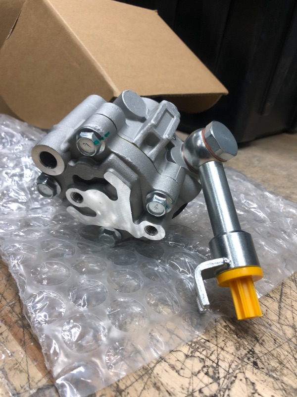 Photo 1 of Chefull 21-5407 Power Steering Pump with Pipe for 2002-2006 Nissan Altima 3.5L V6, 2004-2009 Nissan Quest 3.5L V6 2003 2004 2005 2006 2007 2008 Nissan Maxima 3.5L V6, OE-Quality New Power Assist Pump