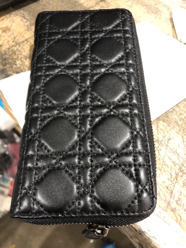 Photo 1 of blk wallet womens textured