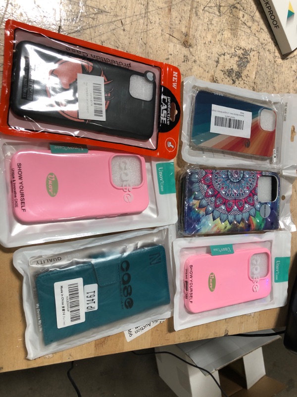 Photo 1 of miscellaneous bundle of assorted phone cases