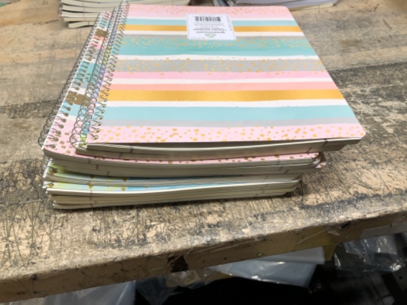 Photo 1 of BUNDLE OF Wide Ruled 1 Subject Spiral Notebook (10PCS)