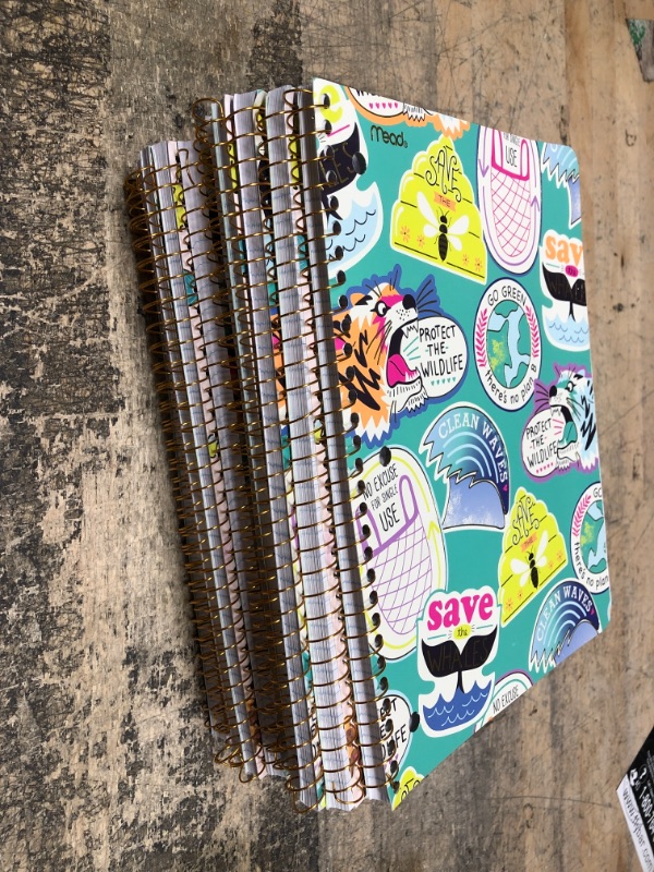 Photo 1 of BUNDLE OF Wide Ruled 1 Subject Spiral Notebook (10PCS)