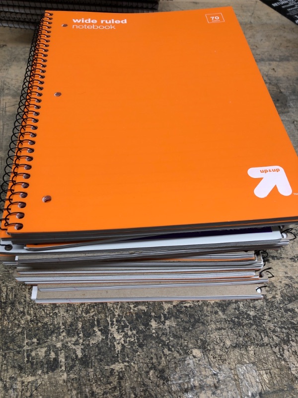 Photo 1 of BUNDLE OF Wide Ruled 1 Subject Spiral Notebook (15PCS)