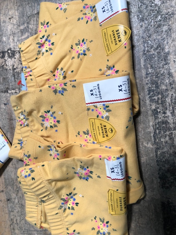 Photo 1 of Girls' Floral Leggings - Cat & Jack™ 3 PACK
