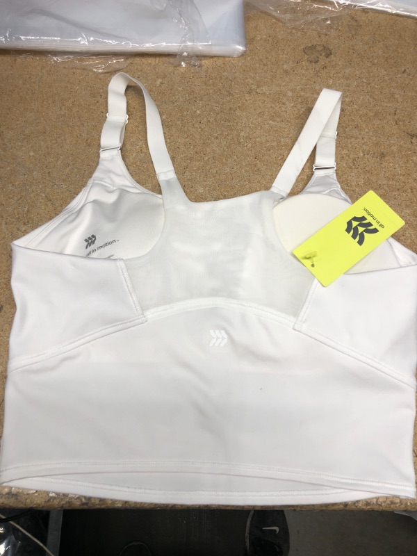 Photo 2 of ALL IN 0NE WHITE SPORT BRA M 