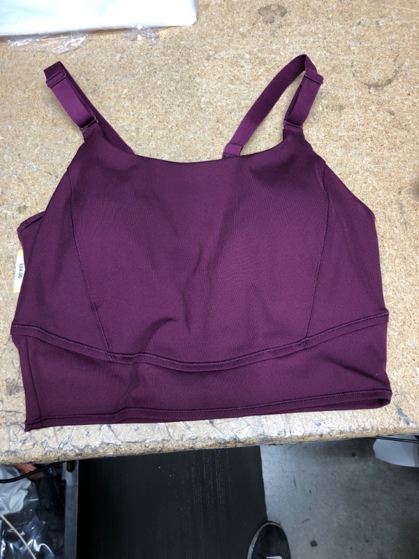 Photo 1 of ALL IN ONE PURPLE SPORT BRA SMALL