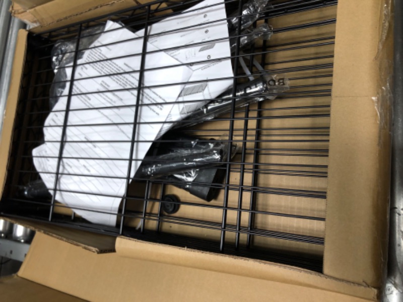 Photo 1 of BestOffice New Wire Shelving Cart Unit 3 Shelves Shelf Rack Layer Tier