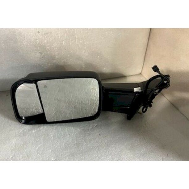 Photo 1 of Compatible/Replacement Door Mirror Left Side Power Textured With Blind Spot/Signal/Puddle Lamp/Temp Sensor Tow Style For RAM PICKUP-RAM-1500 2011-2021 2019-2021