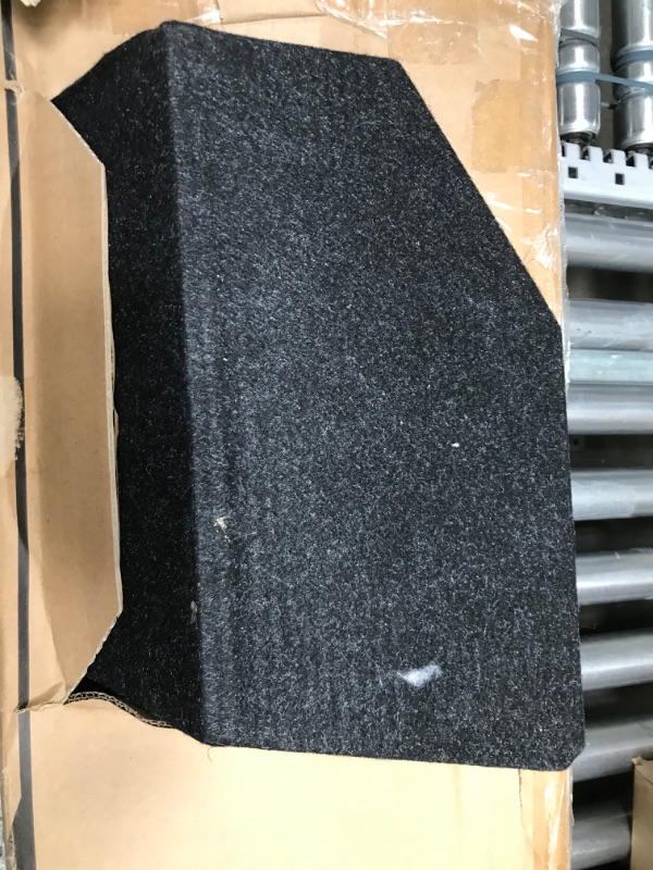 Photo 6 of **MISSING STUFFING**Bbox Dual 12 Inch Subwoofer Box - Sealed Carpeted Subwoofer Enclosure - Fits 2002-2018 Dodge Ram Quad Cab - Subwoofer Box for 12 Inch Subwoofers - Car Subwoofer Boxes & Enclosures - Pro Audio Tuned 10" Dual Sealed 2002 - 2018