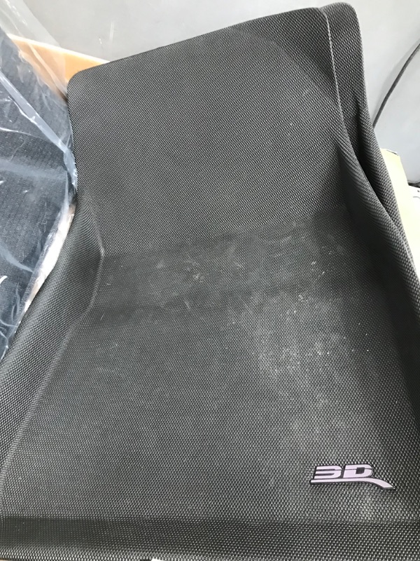 Photo 1 of 3D MAXpider Custom Fit KAGU Floor Mat (BLACK) for 2018-2019 TESLA MODEL 3 - 1ST ROW 2ND ROW
