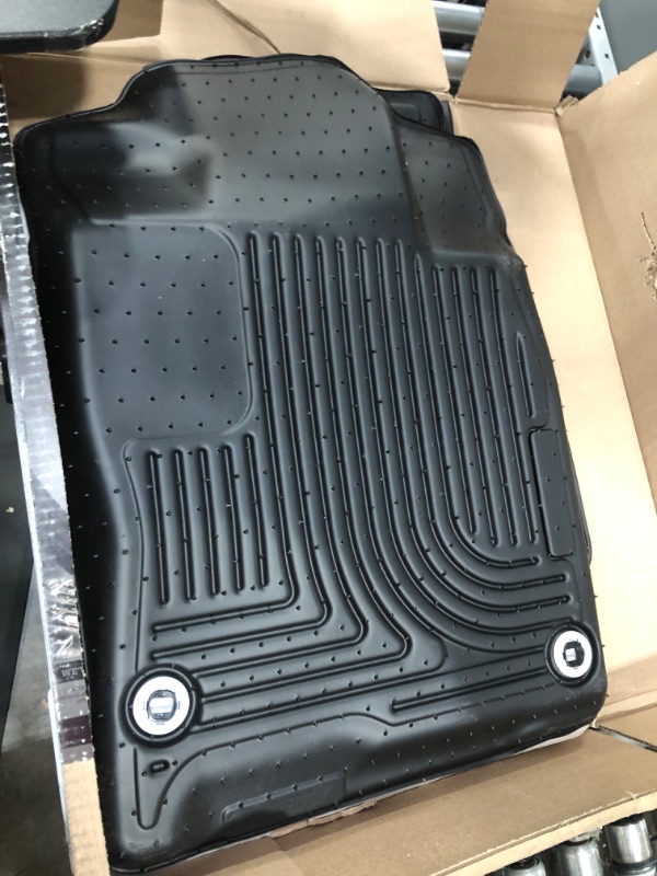 Photo 1 of Husky Liners Weatherbeater Series | Front & 2nd Seat Floor Liners - Black | 98461 | Fits 2016-2021 Honda Civic Coupe/Sedan, 2016-2018 Honda Civic Hatchback 3 Pcs