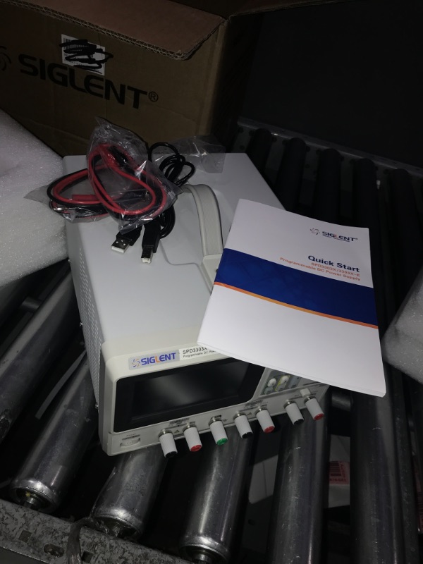 Photo 1 of Siglent Technologies SPD3303X-E Triple Output Power Supply
