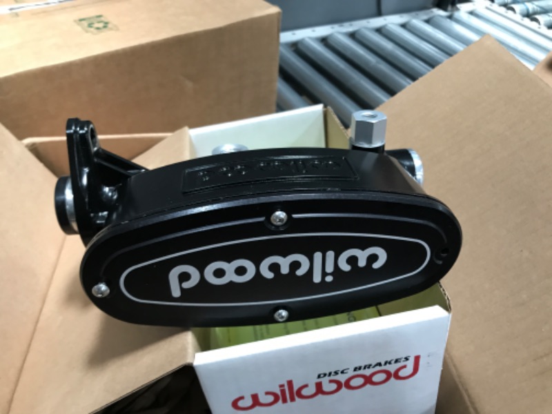 Photo 1 of *SEE NOTES* Wilwood 261-13269-BK Aluminium Tandem Master Cylinder Kit (w/Brkt & Prop Valve 1in) Black Coated