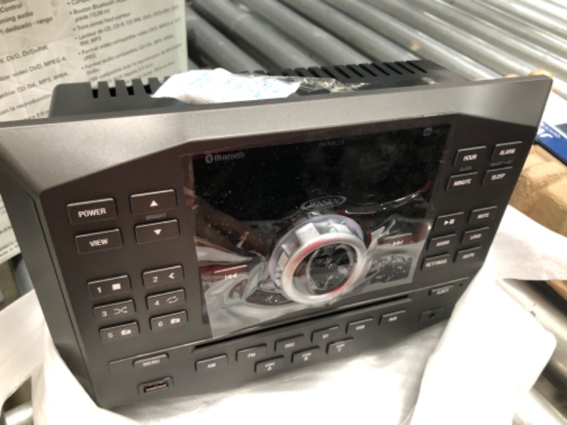 Photo 3 of Jensen JWM62A AM|FM|DVD|CD|USB|AUX|App Ready Bluetooth Wallmount Stereo w/ App Control