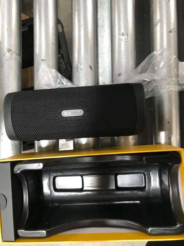 Photo 2 of Bluetooth Speaker, EarFun UBOOM L Portable Speaker 28W Loud Stereo Sound, Rich Bass, IP67 Waterproof & Dustproof, Dual Pairing, Built-in Mic, Low Latency, Wireless Speaker for Party, Indoor & Outdoor