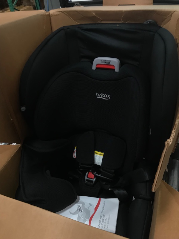 Photo 2 of Britax Boulevard Clicktight Convertible Car Seat, Black Contour SafeWash
