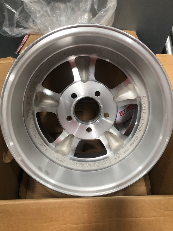 Photo 7 of American Racing Vintage VN105D 15X8.5 5X4.5 GRAY MACH-LP -25MM - VN1055865