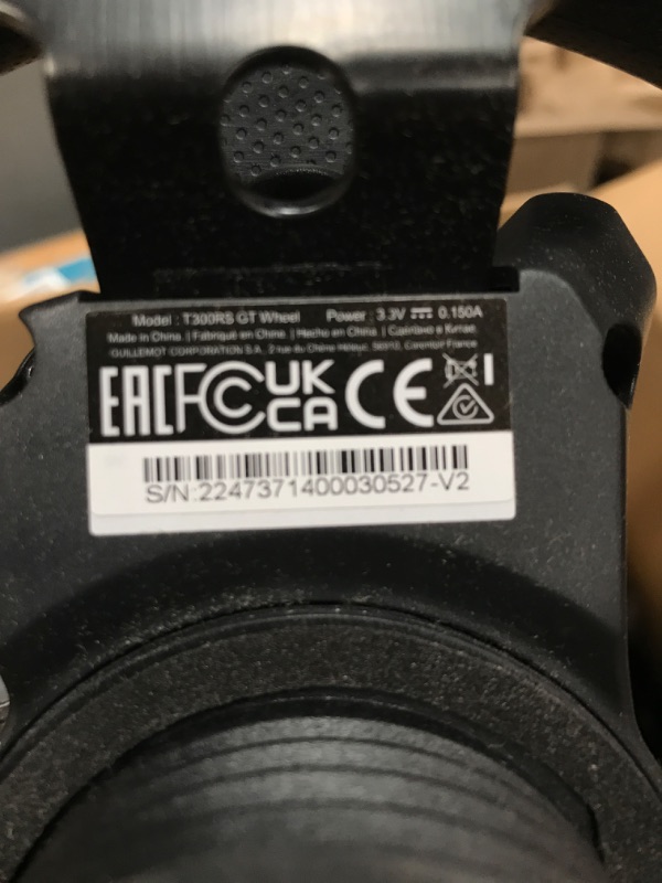 Photo 1 of Thrustmaster T300 RS - Gran Turismo Edition Racing Wheel (PS5,PS4,PC) Black Thrustmaster T300RS Gran Turismo Edition Racing Wheel