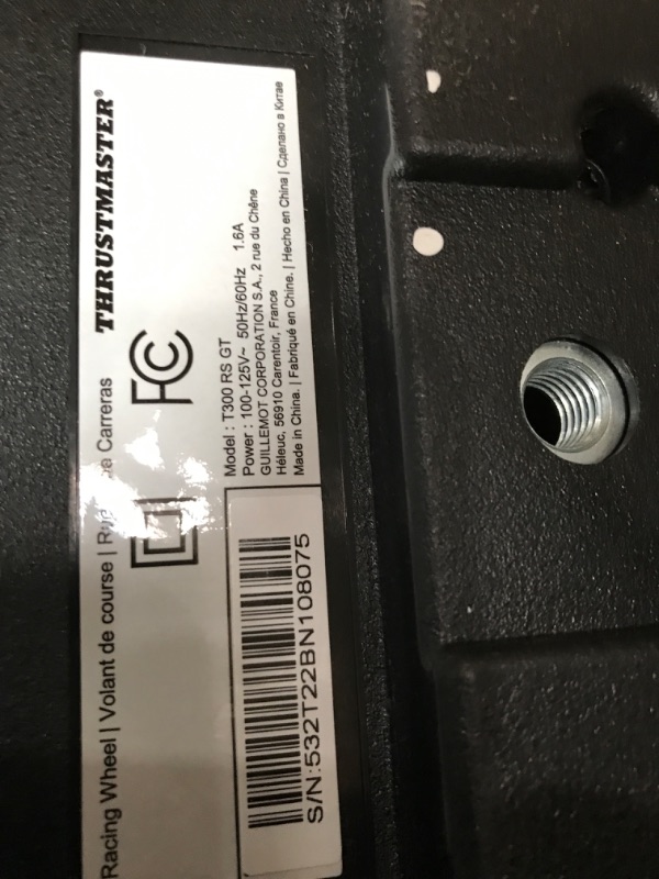 Photo 1 of Thrustmaster T300 RS - Gran Turismo Edition Racing Wheel (PS5,PS4,PC) Black Thrustmaster T300RS Gran Turismo Edition Racing Wheel