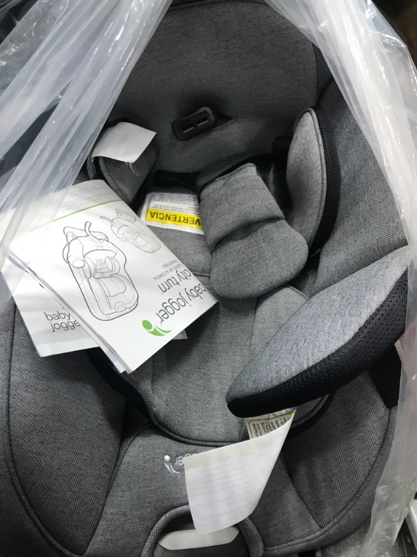 Photo 2 of Baby Jogger City Turn Rotating Convertible Car Seat | Unique Turning Car Seat Rotates for Easy in and Out, Onyx Black