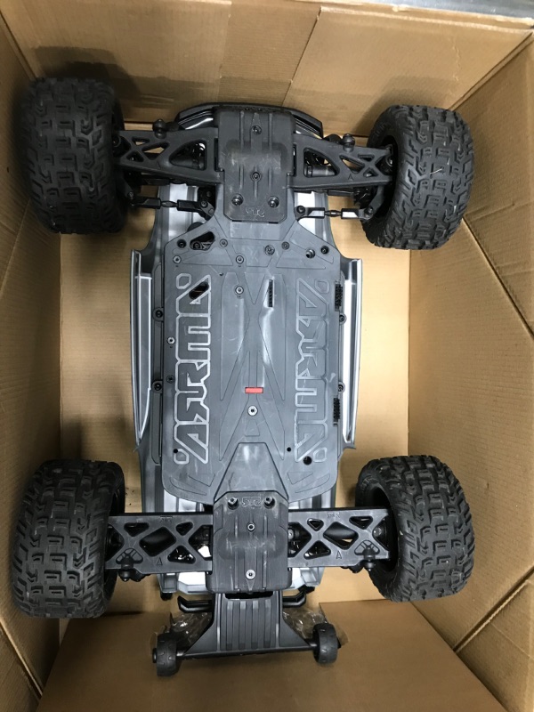 Photo 3 of **MINOR TEAR & WEAR**ARRMA RC Truck 1/10 VORTEKS 4X4 3S BLX Stadium Truck RTR (Batteries and Charger Not Included), Green, ARA4305V3T3