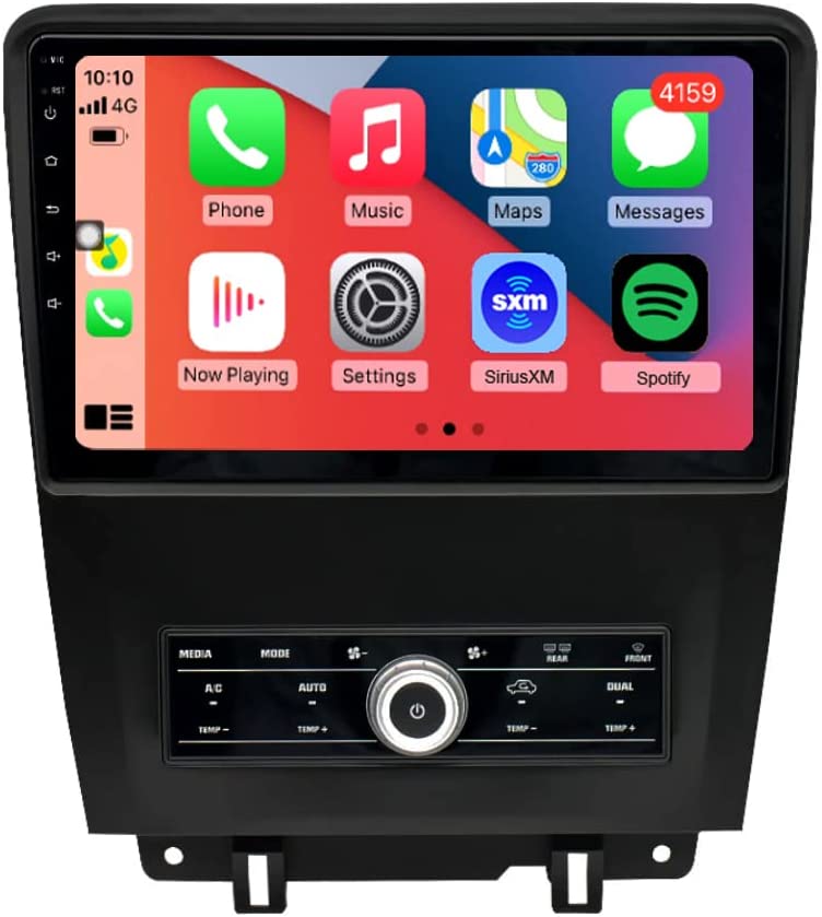 Photo 1 of 10.1'' Android 10.1 Car Stereo Radio Unit GPS Player For 2010-2014 Ford Mustang
