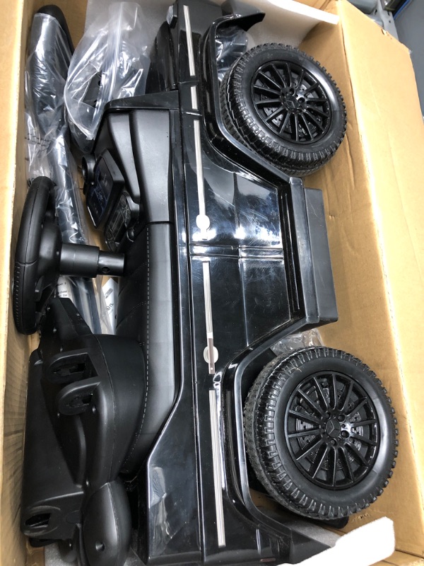 Photo 2 of (PARTS ONLY)Best Ride On Cars Mercedes G-Wagon 3 in 1 Push Car, Black