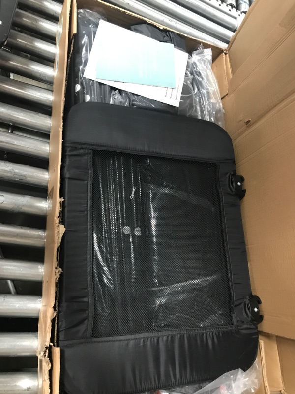 Photo 1 of Baby Playpen, Baby Gate Playpens for Babies and Toddlers, 79x71in Extra Large Playpen with Door Activity Center Play Yard for Baby Fence Indoor,Black 79x71x27in Black