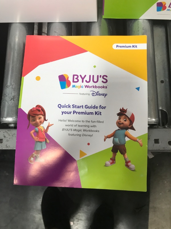 Photo 5 of **SEE NOTES**
BYJU'S Magic Workbooks: Disney, 1st Grade Premium Kit & Tangram Bundle-Ages 5-7Featuring Disney & Pixar Characters-Reading, Math, Writing, Solve Puzzles & Phonics-Powered by Osmo-Works with iPad