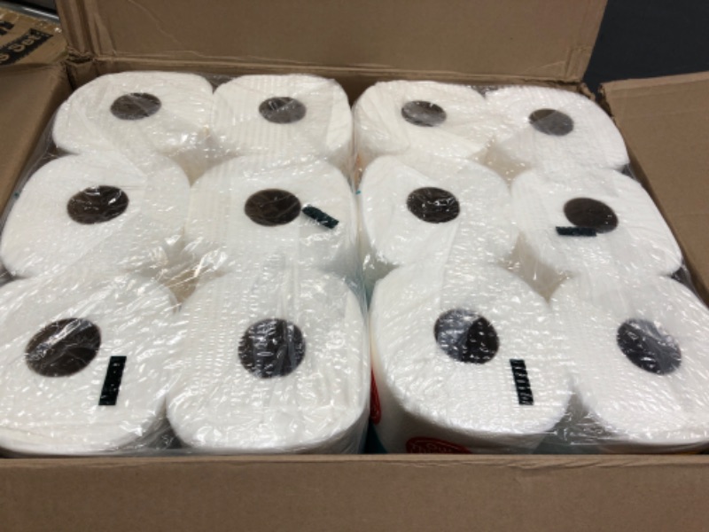 Photo 2 of Angel Soft® Toilet Paper with Fresh Linen Scent, 48 Mega Rolls = 192 Regular Rolls, 2-Ply Bath Tissue