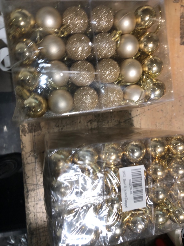 Photo 1 of 30mm gold Small Ornament Bundle 