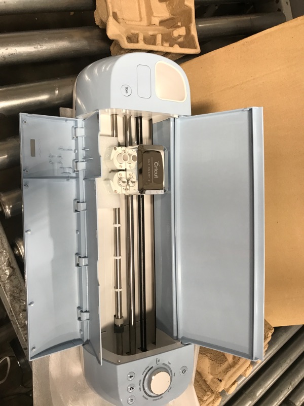 Photo 5 of Cricut Explore Air 2 - A DIY Cutting Machine for all Crafts, Create Customized Cards, Home Decor & More, Bluetooth Connectivity, Compatible with iOS, Android, Windows & Mac, Blue