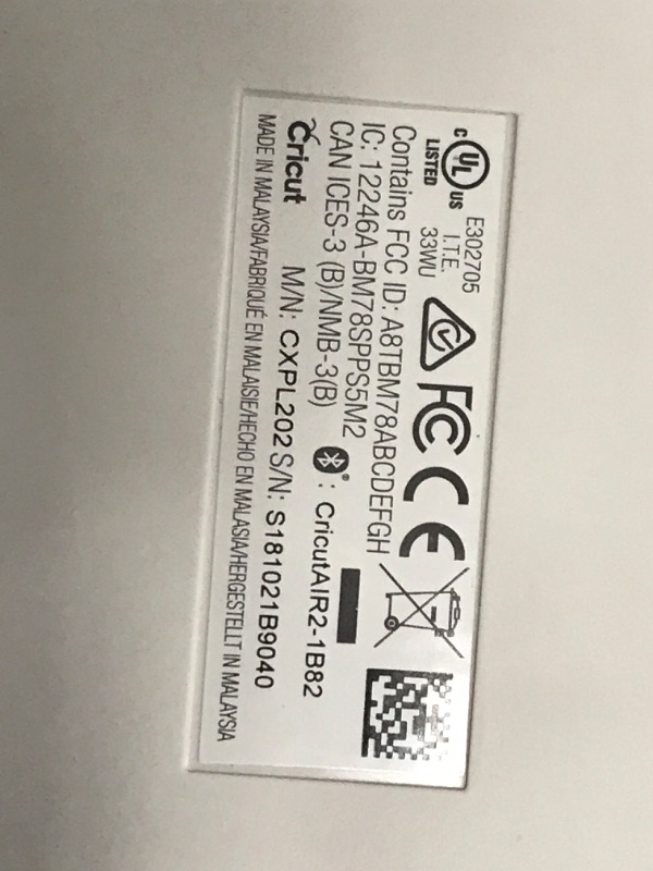 Photo 4 of Cricut Explore Air 2 - A DIY Cutting Machine for all Crafts, Create Customized Cards, Home Decor & More, Bluetooth Connectivity, Compatible with iOS, Android, Windows & Mac, Blue