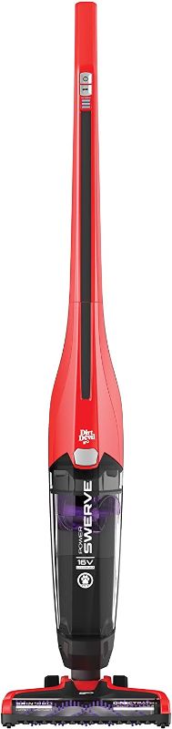 Photo 1 of ***PARTS ONLY*** Dirt Devil Power Swerve Pet, Lightweight Cordless Stick Upright Vacuum Cleaner, For Carpet and Hard Floors, BD22052, Red
