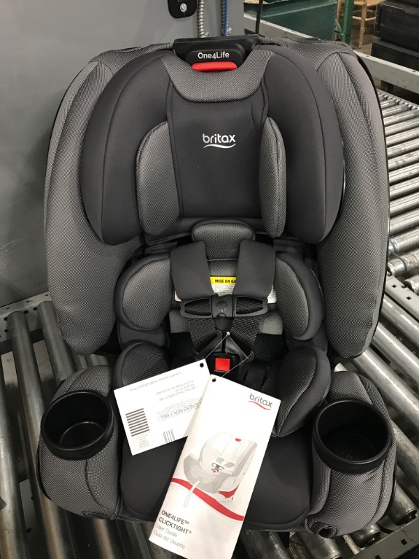 Photo 1 of Britax One4Life ClickTight All-in-One Car Seat – 10 Years of Use – Infant, Convertible, Booster – 5 to 120 pounds - SafeWash Fabric, Drift Drift [New Version]