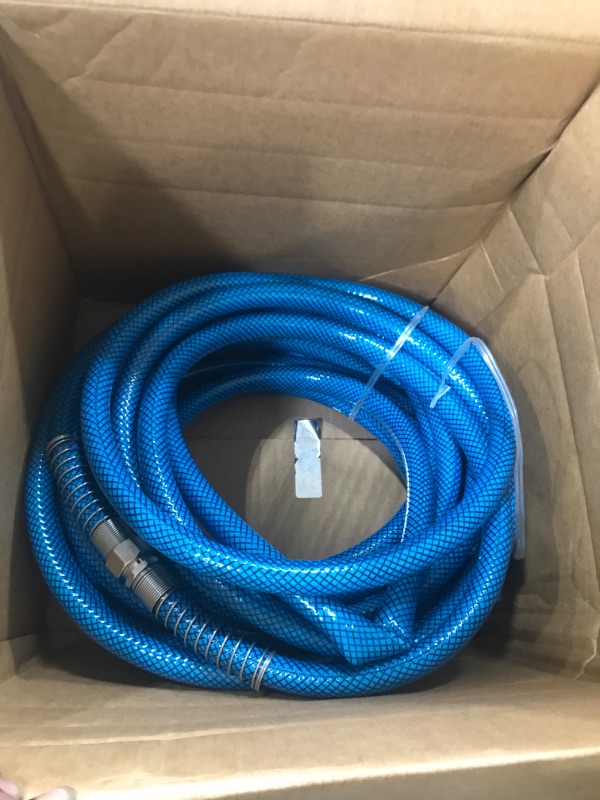 Photo 2 of Camco 50ft Premium Drinking Water Hose - Lead Free and Anti-Kink Design - 20% Thicker than Standard Hoses - Features a 5/8" Inner Diameter (21009)