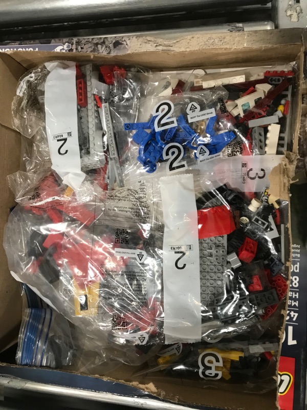 Photo 1 of LEGO Technic Material Handler Crane 42144 Building Toy Set for Kids, Boys, and Girls Ages 10+ (835 Pieces) FrustrationFree Packaging