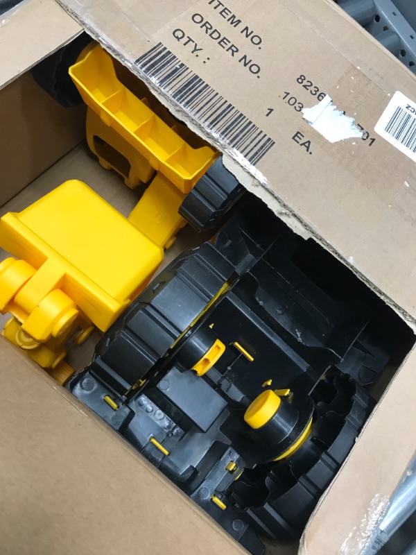 Photo 1 of Cat Construction Tough Rigs 15 Dump Truck & Excavator Toys 2 Pack, Yellow 15" DUMP TRUCK & EXCAVATOR 2 PACK