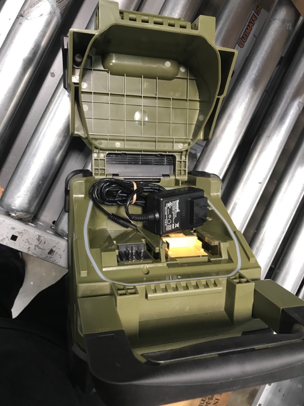 Photo 1 of Makita ADRM08 Outdoor Adventure™ 18V LXT® Bluetooth® Speaker, Tool Only Camo Green