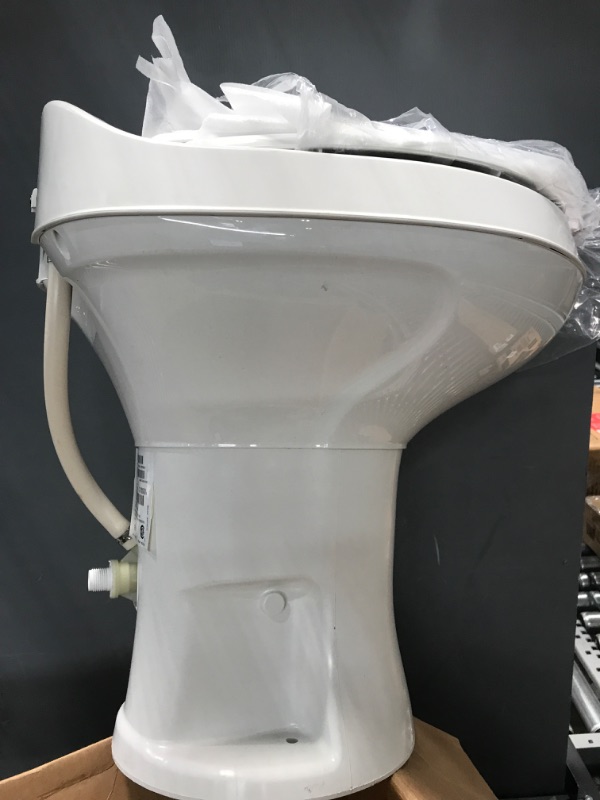 Photo 1 of Dometic 300 Series Standard Height Toilet, White Standard Height White