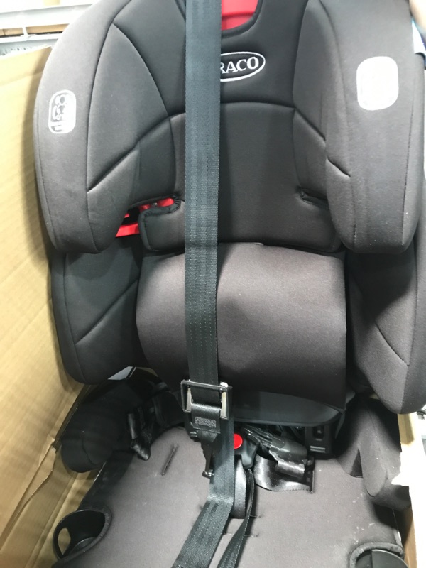 Photo 2 of ***Dirty due to prior use, see picture.***
Graco Tranzitions 3 in 1 Harness Booster Seat, Proof Tranzitions Black