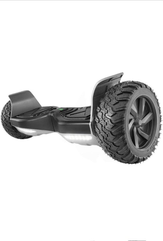 Photo 1 of ***Photo is for reference.***
XPRIT 8.5'' All Terrain Off-Road Adult Electric Hoverboard w/Bluetooth Speaker, 6MPH Top Speed, 6 Miles Range LED Lights, UL2272 Certified ***Right side doesn’t work as seen in picture.***