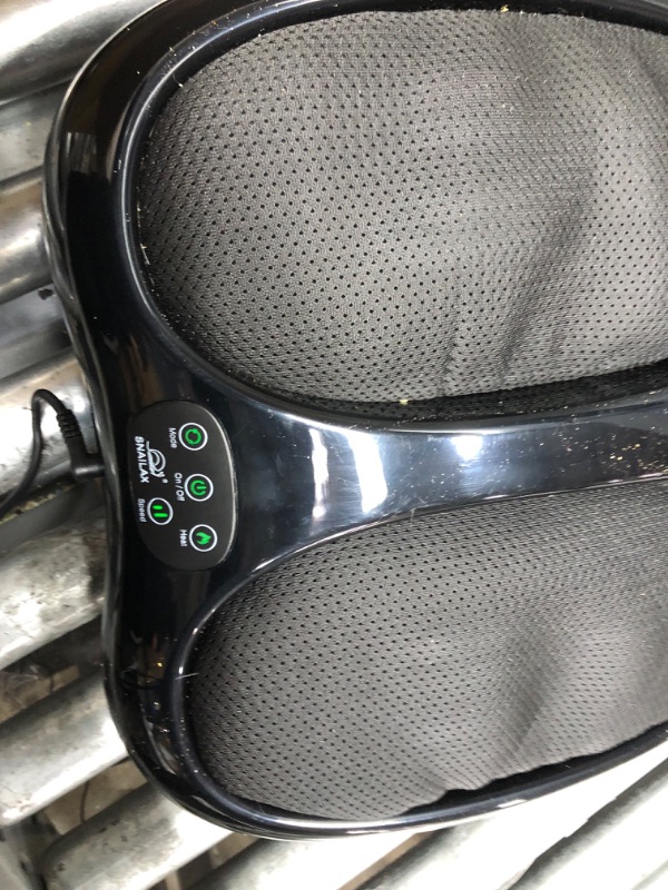 Photo 2 of Snailax Foot Massager Machine, Rolling Scrapping Vibration Foot Massager with Heat, Shiatsu Feet Massage for Circulation, Planter Fasciitis, Neuropathy Pain Relief, Gifts for Women,Men Home/Office Use Black - Rolling Scrapping Vibration Massager